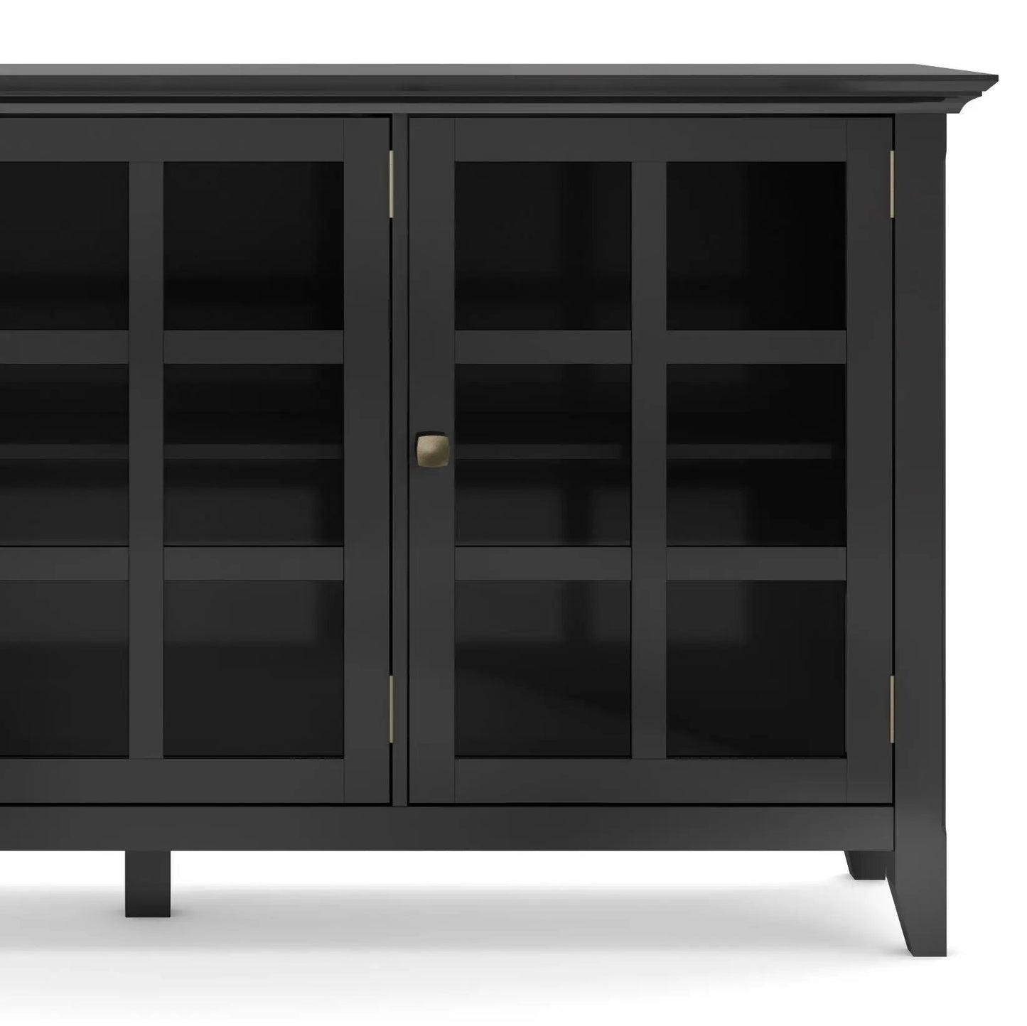 Acadian Wide Storage Cabinet Handcrafted