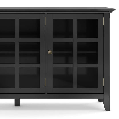Acadian Wide Storage Cabinet Handcrafted