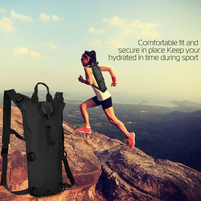 iMounTEK 3L Hydration Pack black, GemGear rugged backpack with adjustable straps on Tampa Home & Garden Store