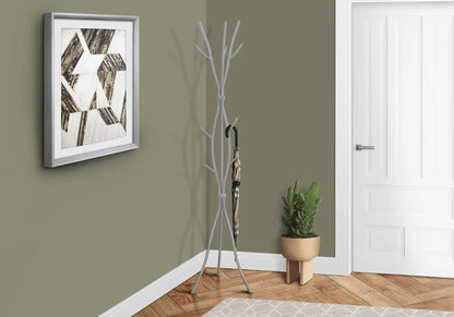 Coat Rack Hall Tree Free Standing Entryway Modern