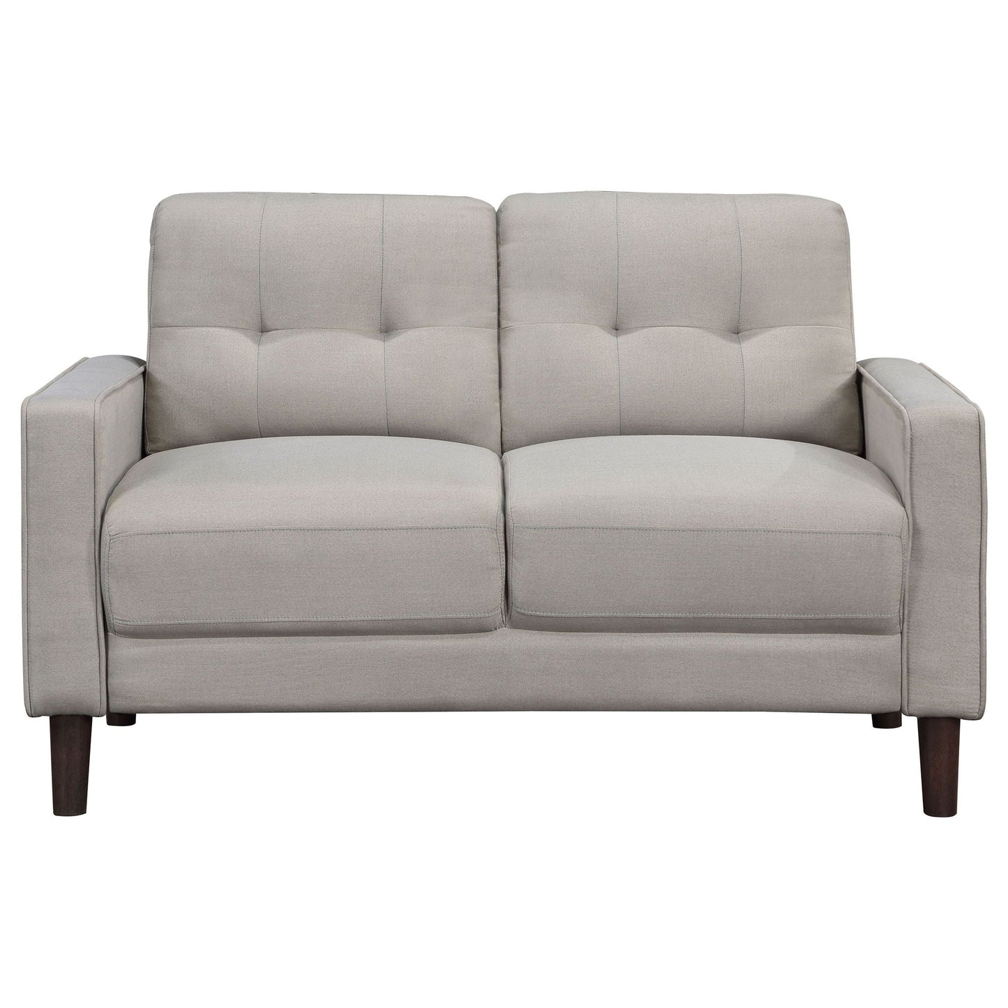 Harvey the Two Piece Tufted Beige Sofa and Set