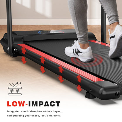 Folding treadmill UpTrend Deals, compact walking and running with low-impact absorbers on Tampa Home & Garden Store