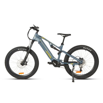 URUS 2.0 electric bike with blue frame, front suspension, fat tires by EUNORAU E-BIKE US on Tampa Home & Garden Store