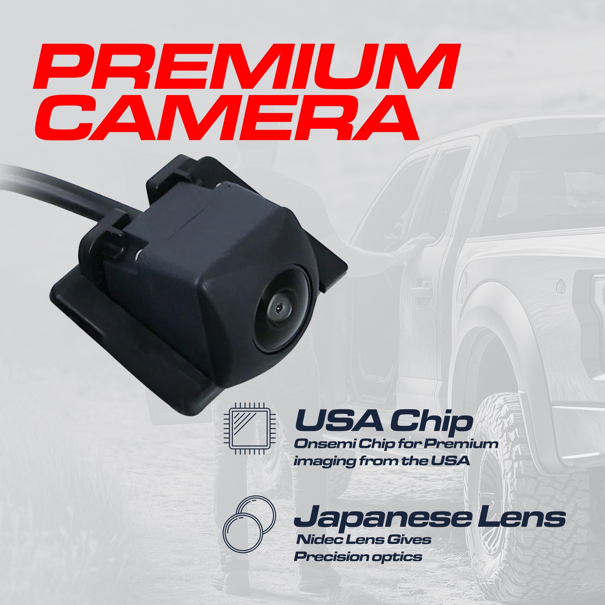 Master Tailgaters OEM backup camera for Acura MDX (2014-2020), black housing on Tampa Home & Garden Store