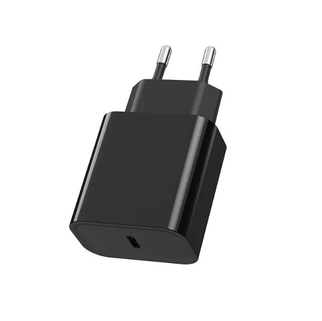 FLIPSTYLEZLLC mobile phone charger fast-charge adapter, black EU wall charger with USB-C port on Tampa Home & Garden Store