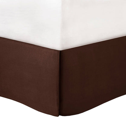 7 pc pieced faux suede comforter set Cal King in white and brown on Tampa Home & Garden Store