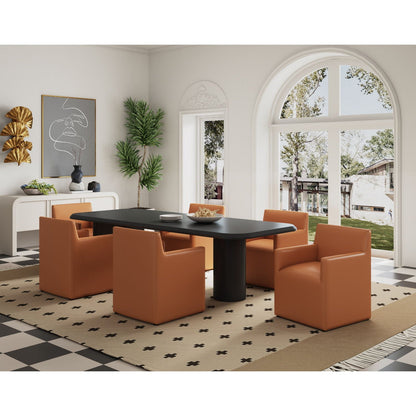 Anna Modern Square Armchair with Foam Cushion