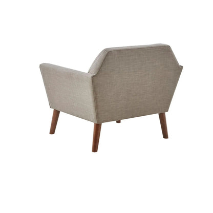 Lounge Chair With Button Tufting Mid Century