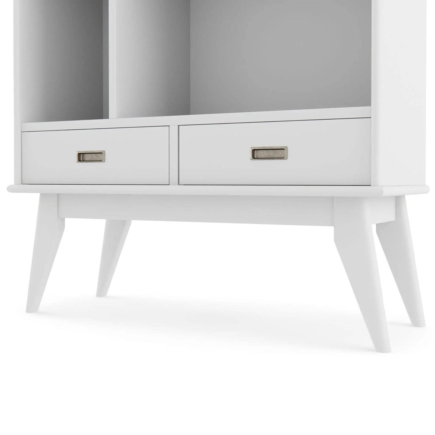 Draper Mid Century Wide Bookcase and Storage Unit