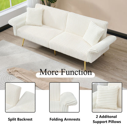 Luxury Foldable Double Sofa and Bed Frame