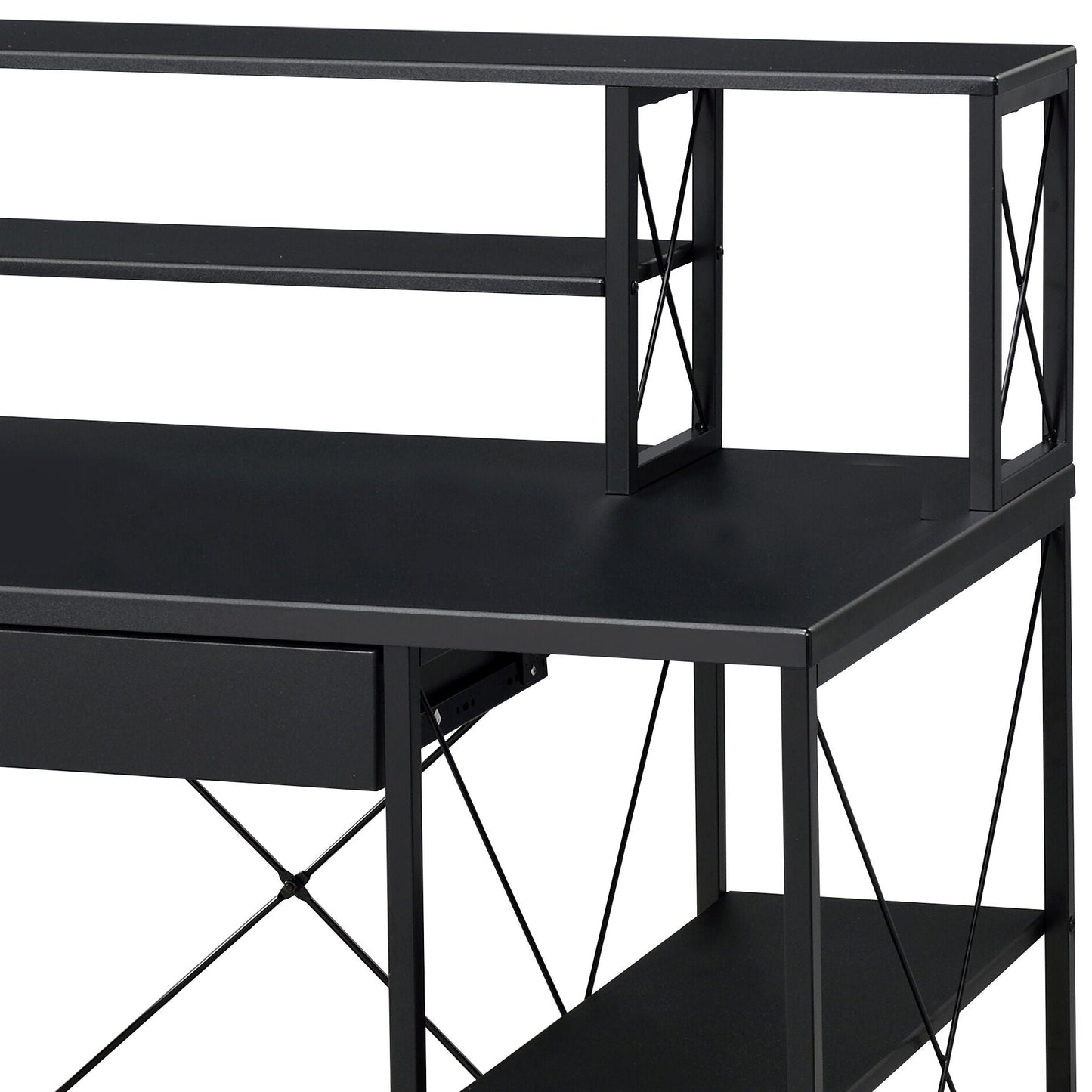 Amiel All Purpose Writing Desk With Ample Storage