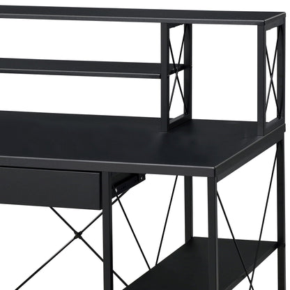 Amiel All Purpose Writing Desk With Ample Storage