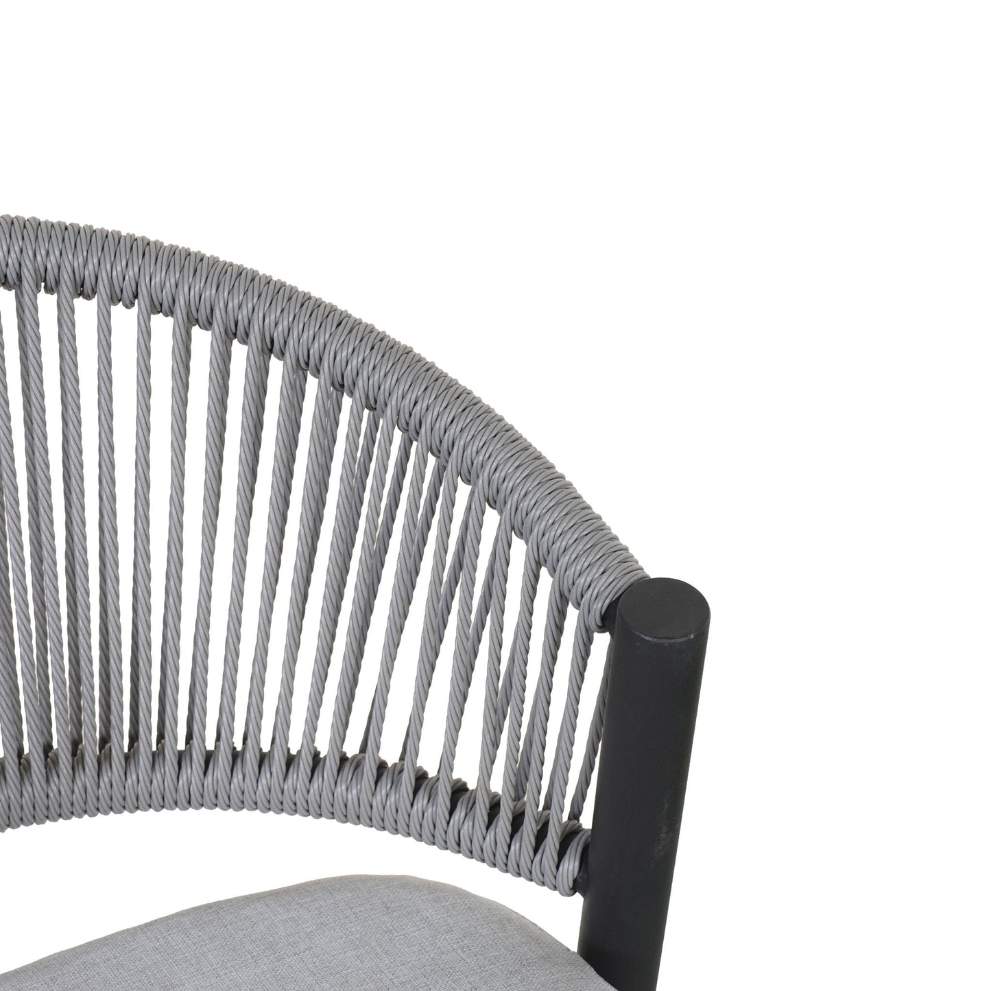 Outdoor Counter Stools with Wicker and Metal