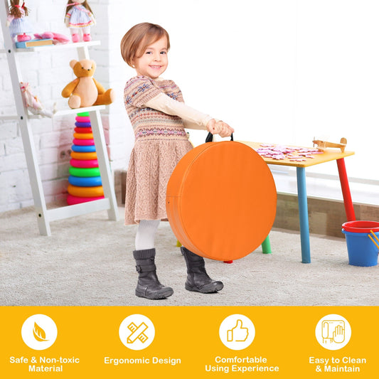 6 Pieces 15 Inch Round Toddler Floor Cushions - Tampa Home & Garden Store