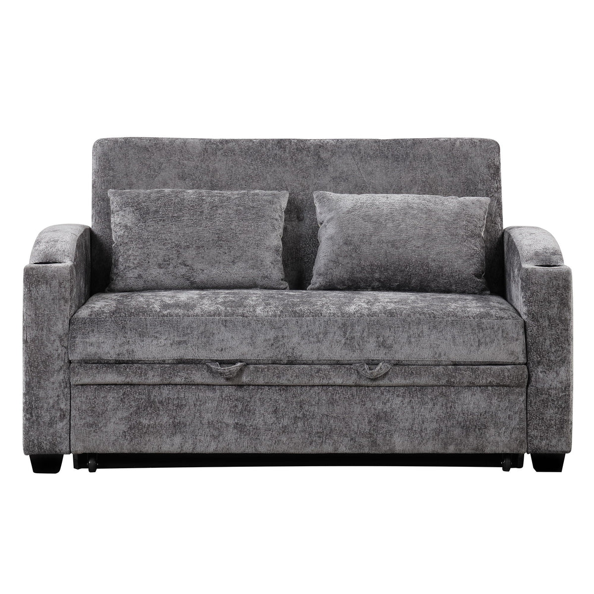 Convertible Sofa With Usb And Adjustable Backrest