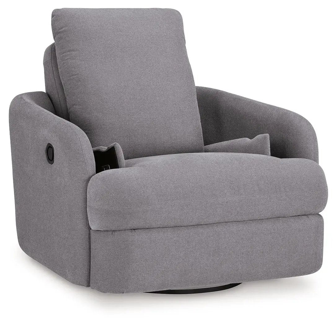 Modmax Swivel Glider Recliner Performance Fabric