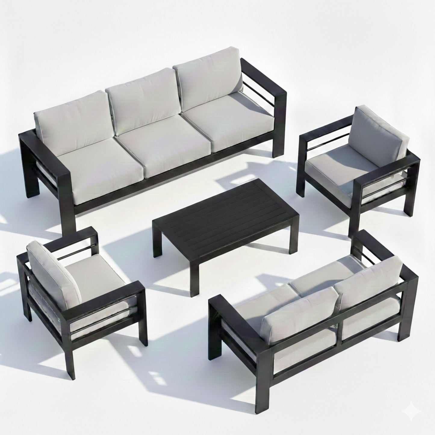 Heavy Duty Patio Set And The Thick Soft Cushions