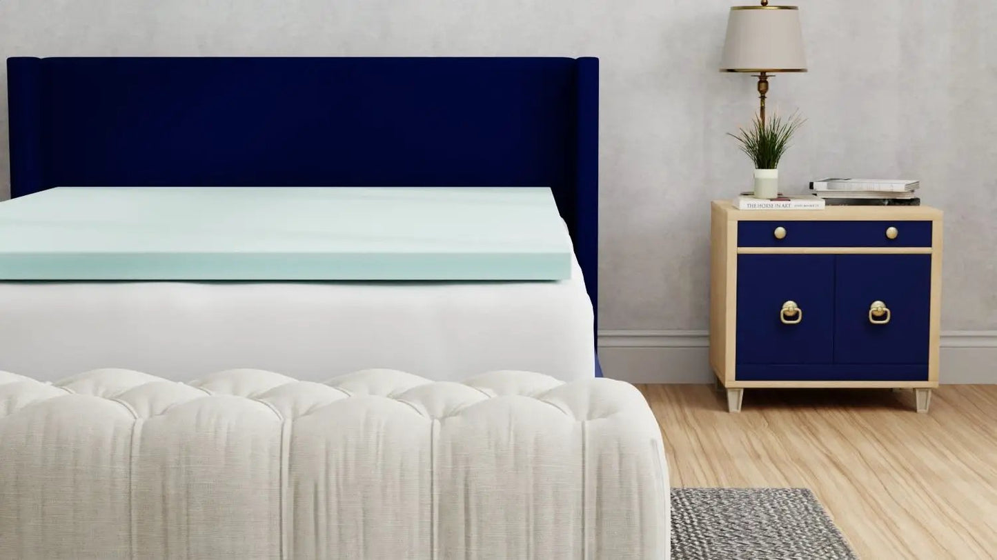 Gel Plush Memory Foam Mattress Topper 3 Inch