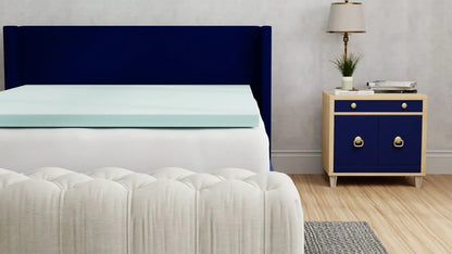 Gel Plush Memory Foam Mattress Topper 3 Inch