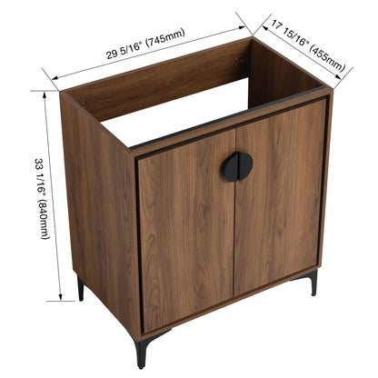Modern Vanity Cabinet with Soft Closing Doors