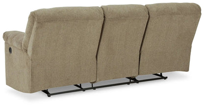 Alphons reclining sofa, beige textured fabric, 3-seat by Unique Piece Furniture on Tampa Home & Garden Store