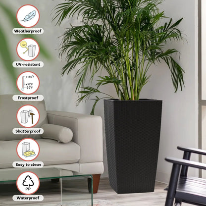 Indoor Outdoor Planter With Auto Watering