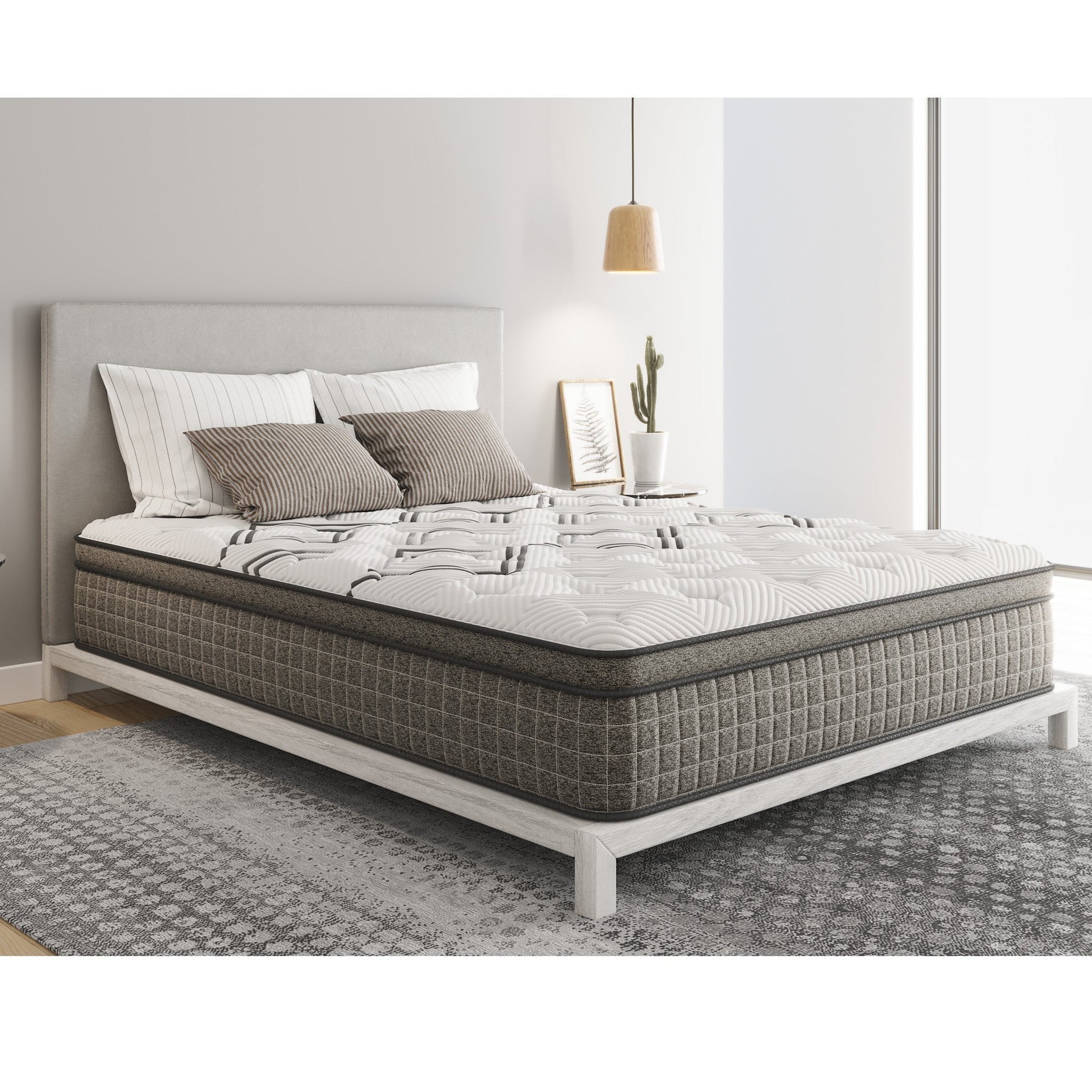 Diamond Soto cooling copper conforming hybrid mattress Queen medium feel by HouseOfZazla on Tampa Home & Garden Store