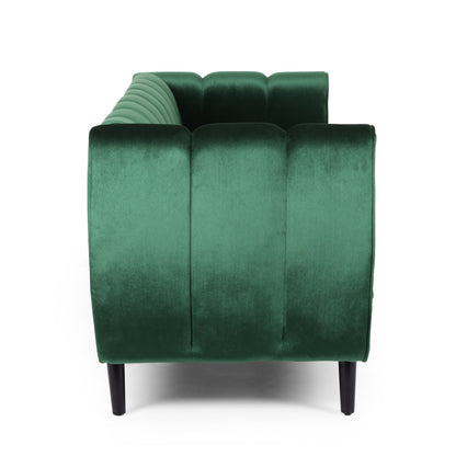 Miranda Velvet 3-Seater Sofa With a Luxe Look