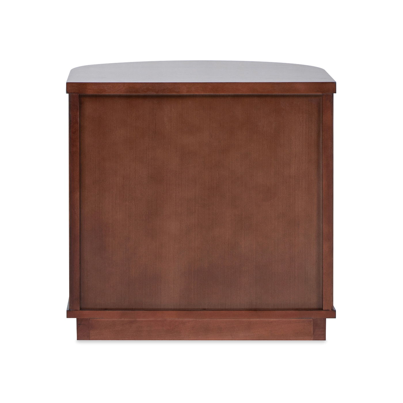 Valentine 2 Drawer Storage Side Table brown wood finish by HouseOfZazla on Tampa Home & Garden Store