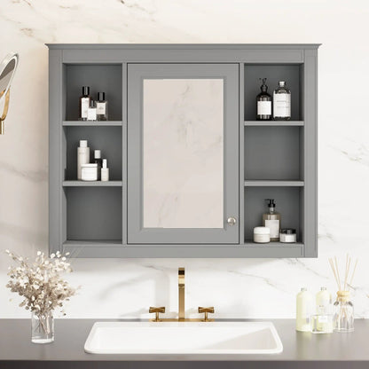 Wall Mounted Medicine Cabinet with Mirror