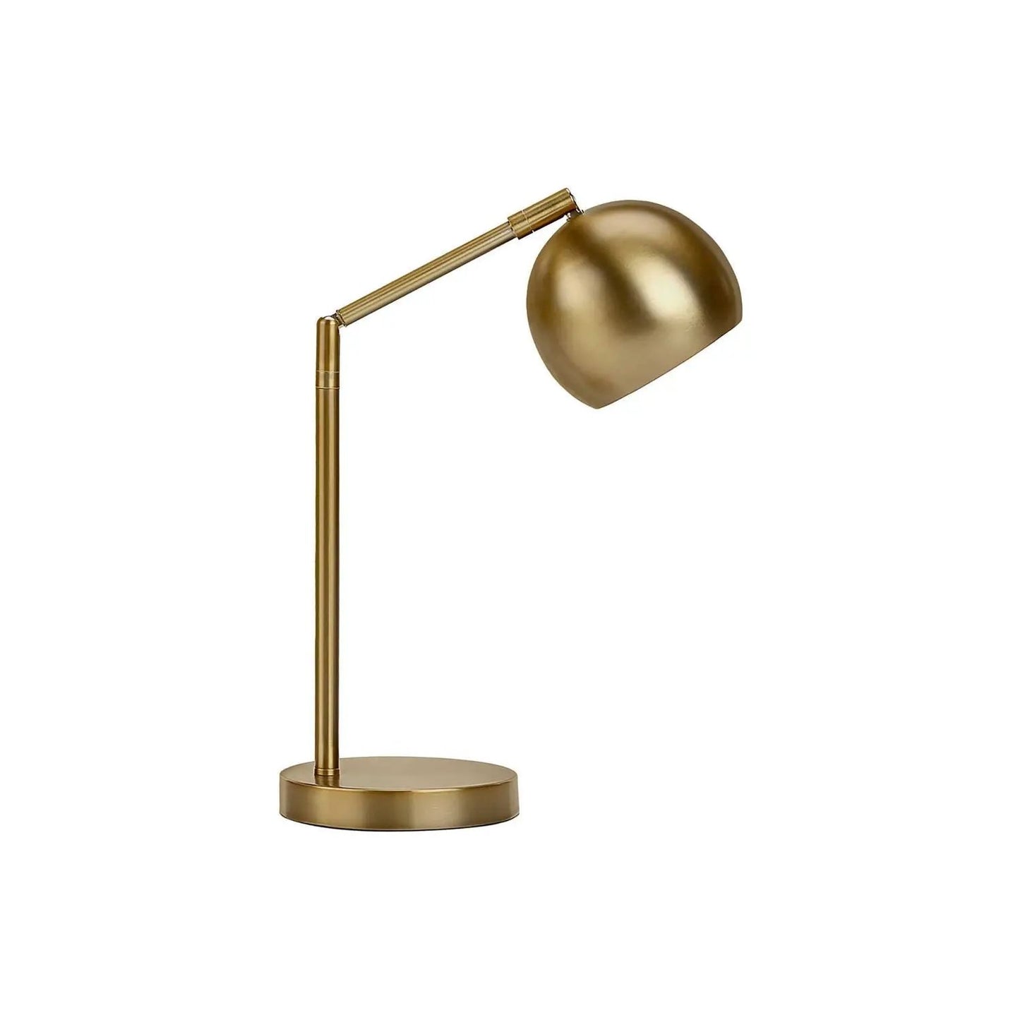 Table lamp gold metal with adjustable arm and dome shade Unique Piece Furniture on Tampa Home & Garden Store
