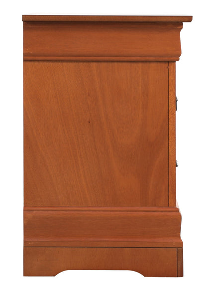 Louis Philippe Nightstand in Wood Veneer