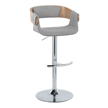 Elisa Mid Century Modern Barstool Swivel Set of 2