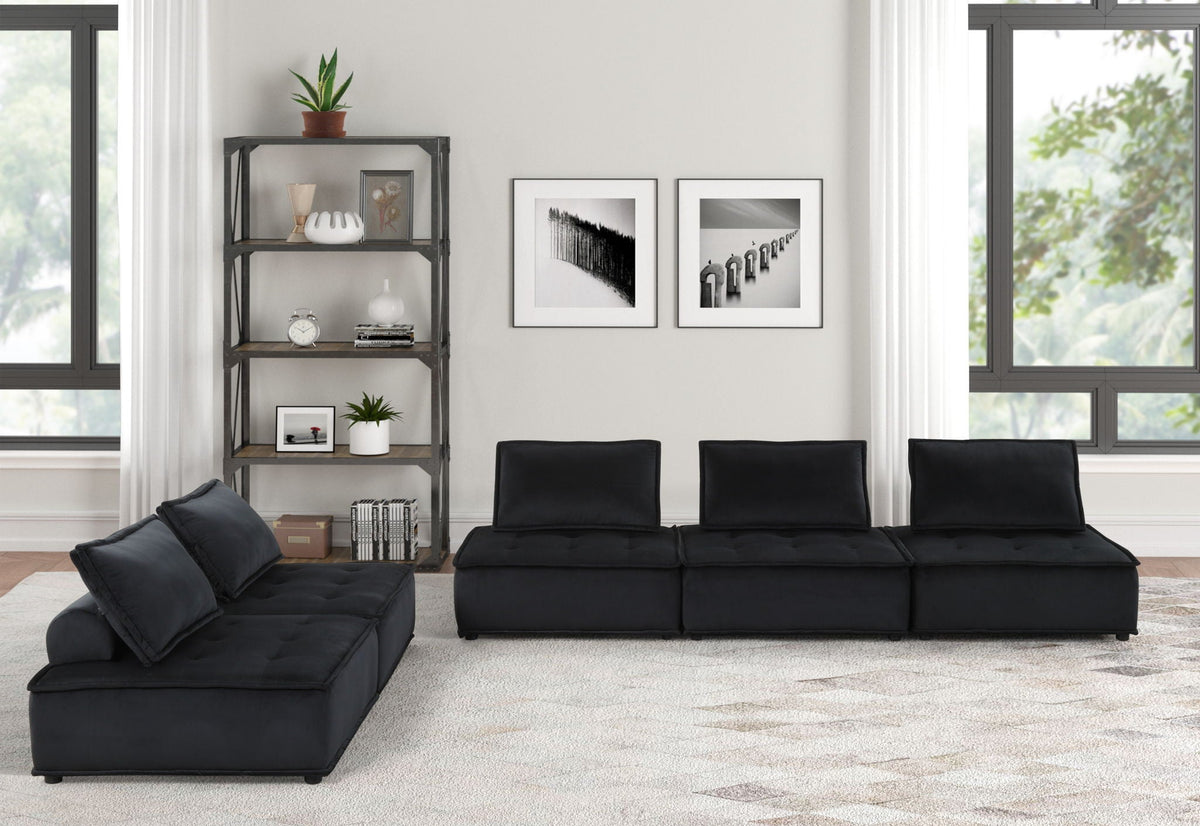 Anna Soft Modular Sofa and Four Seater Comfort