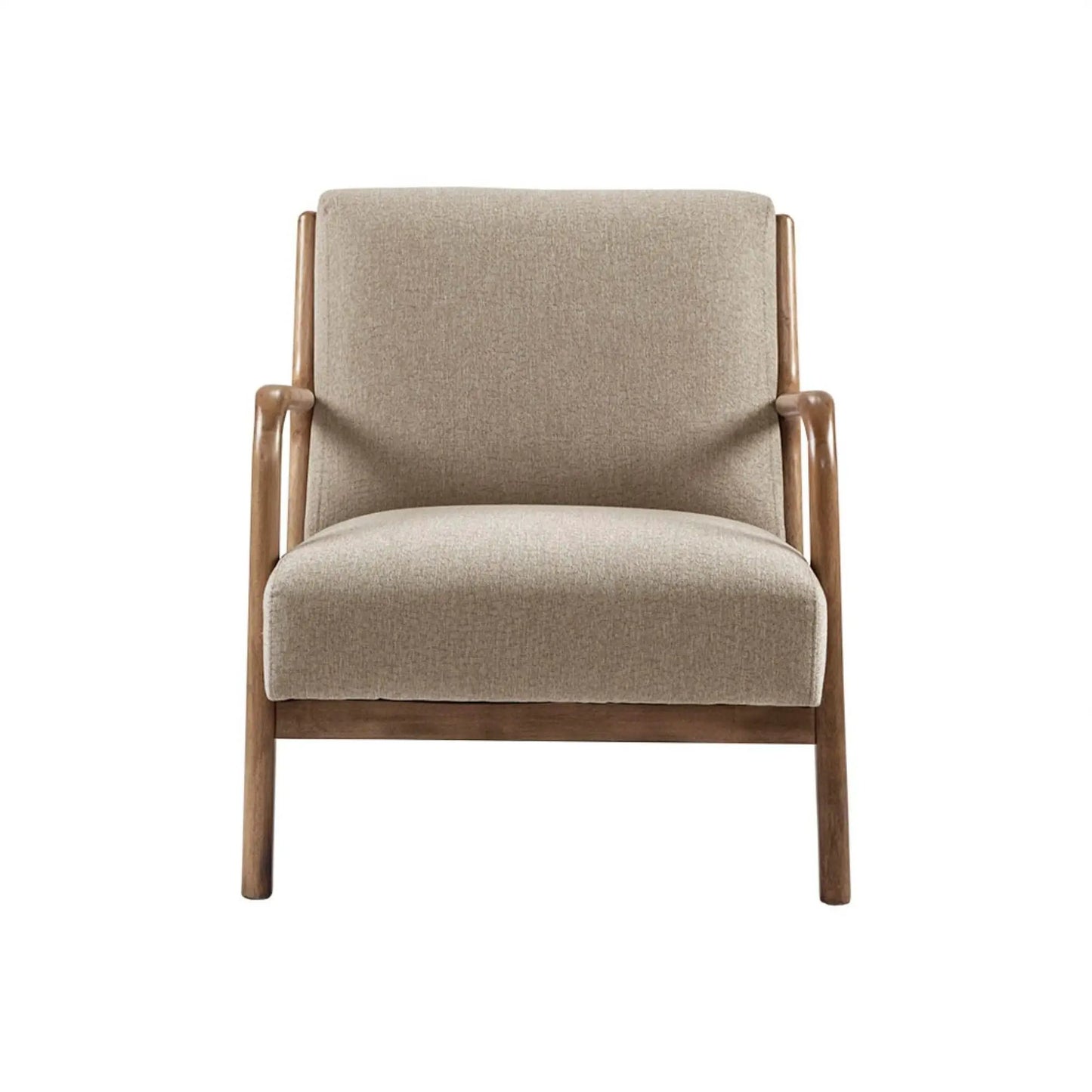 Mid-Century Style Lounge Chair With Upholstery