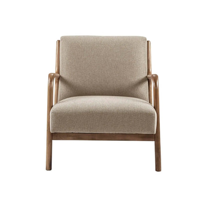 Mid-Century Style Lounge Chair With Upholstery