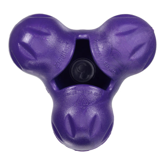 Tux Eggplant dog toy by West Paw in purple Zogoflex on Tampa Home & Garden Store