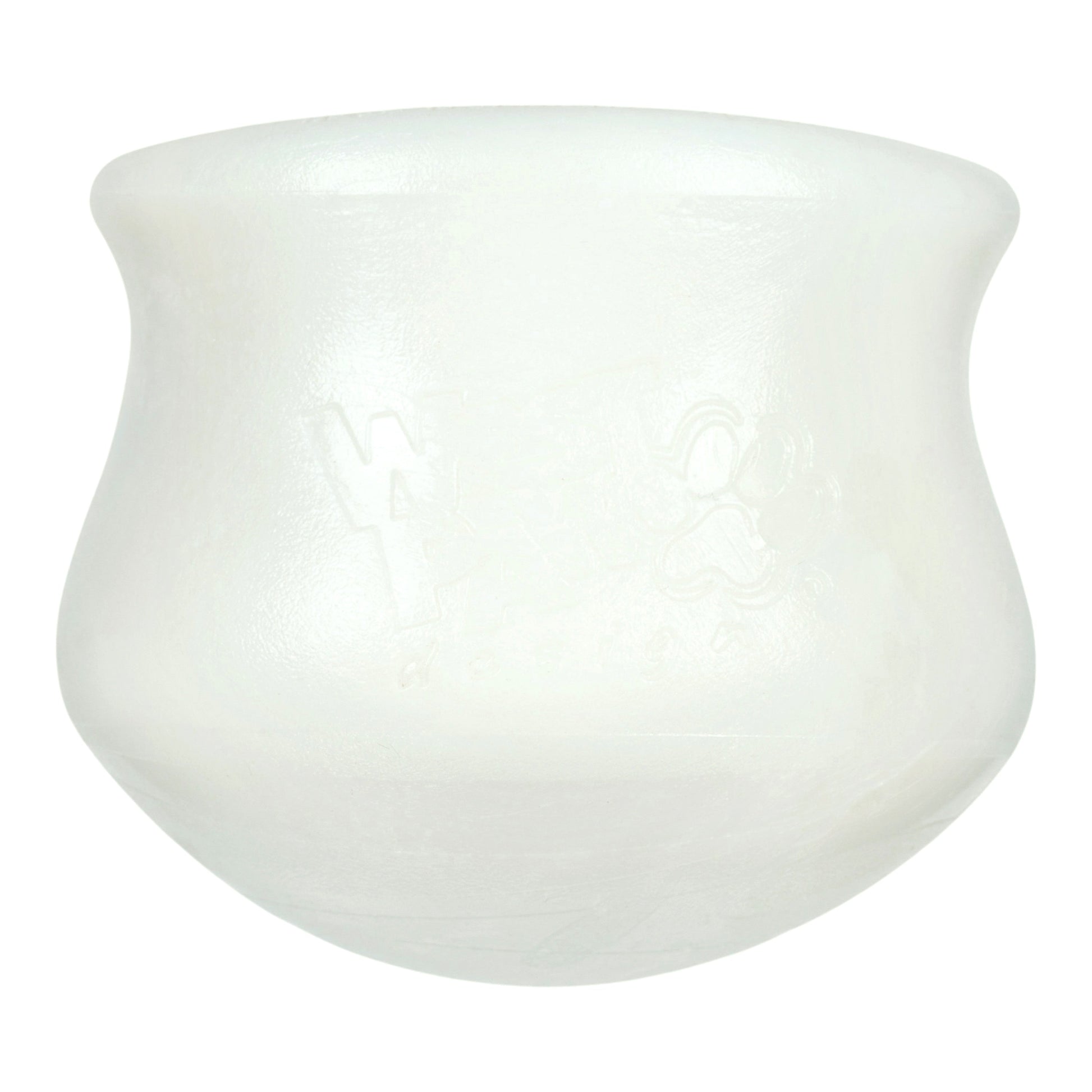 Toppl Halloween dog toy by West Paw, white durable hollow treat dispenser on Tampa Home & Garden Store