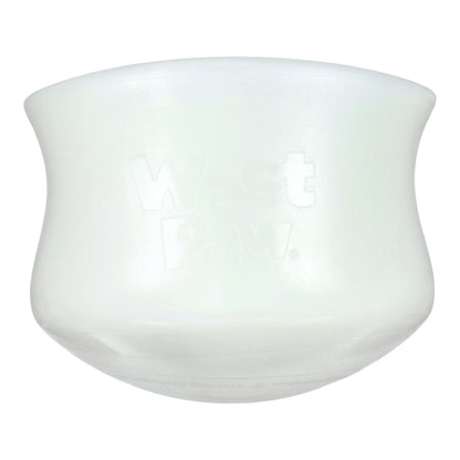 Toppl Halloween dog toy by West Paw, white rounded cup shape on Tampa Home & Garden Store