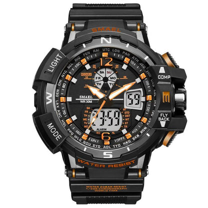 Digital Military Watch for Men Waterproof Quartz