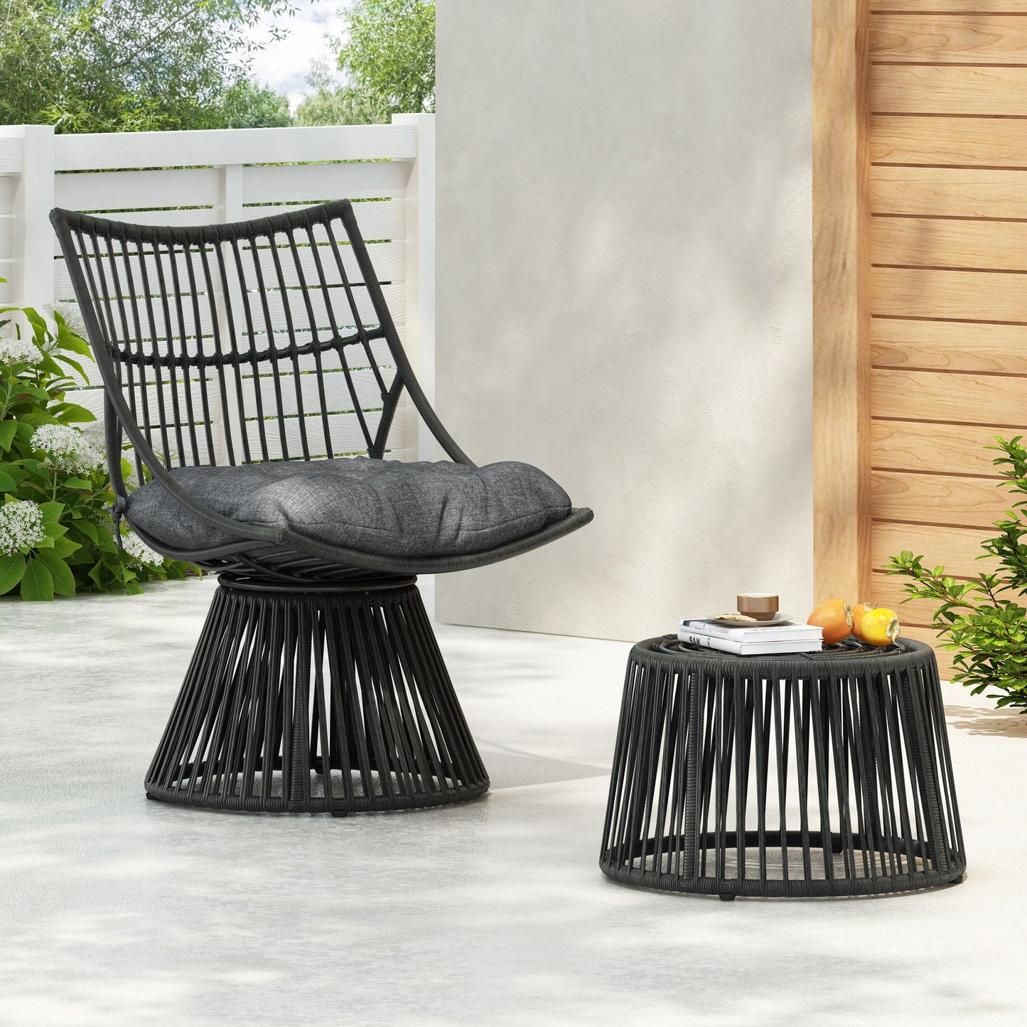 Elaine Durable Outdoor Chair And Table Set