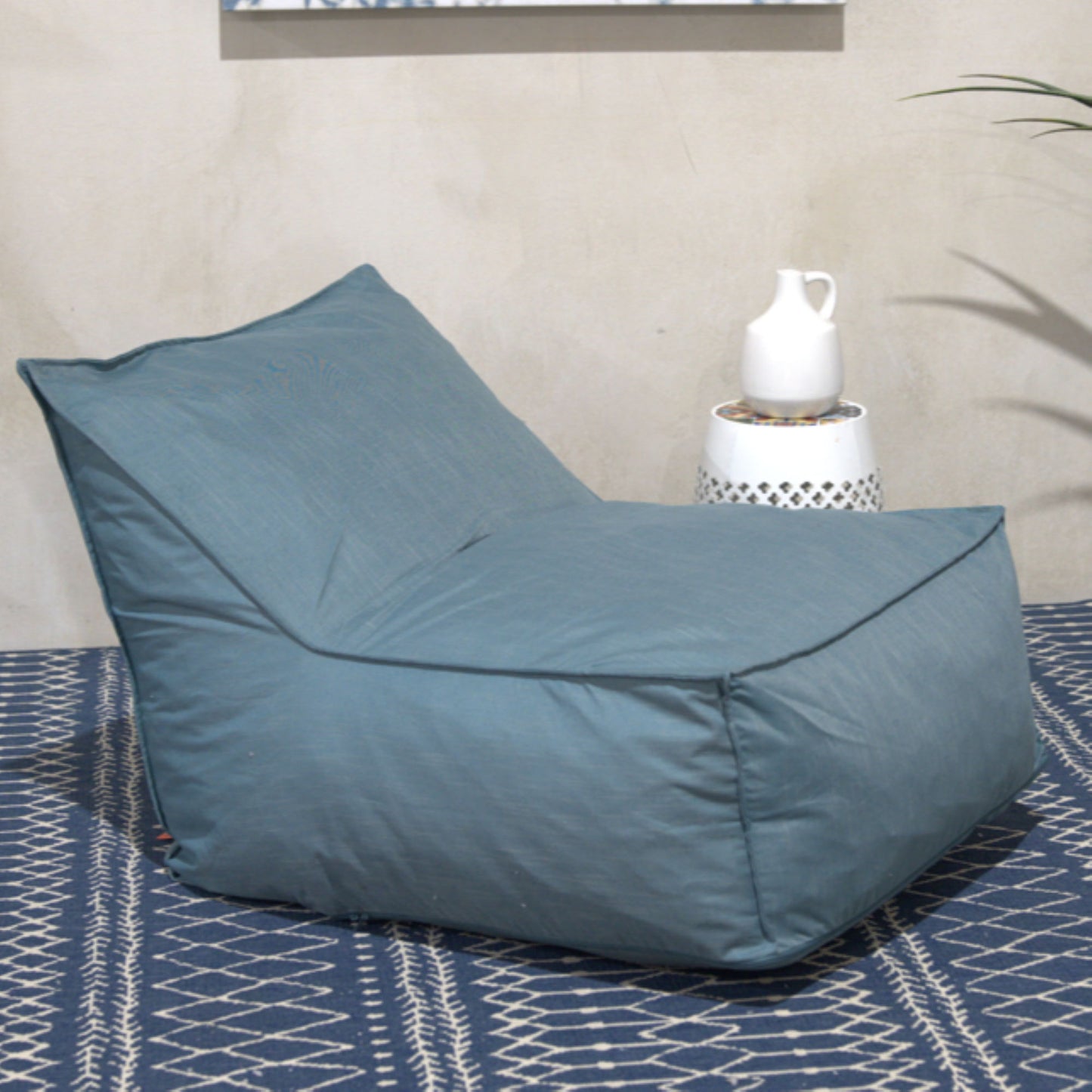 Ettie Water Resistant Fabric Bean Bag Chair