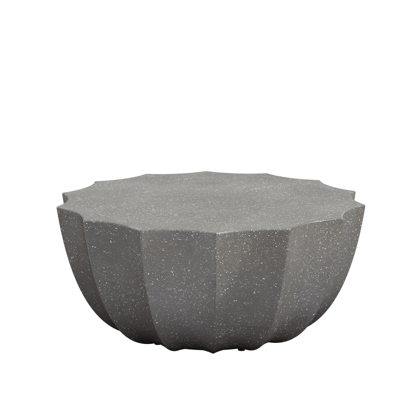 Modern Round Coffee Table for Patio or Deck