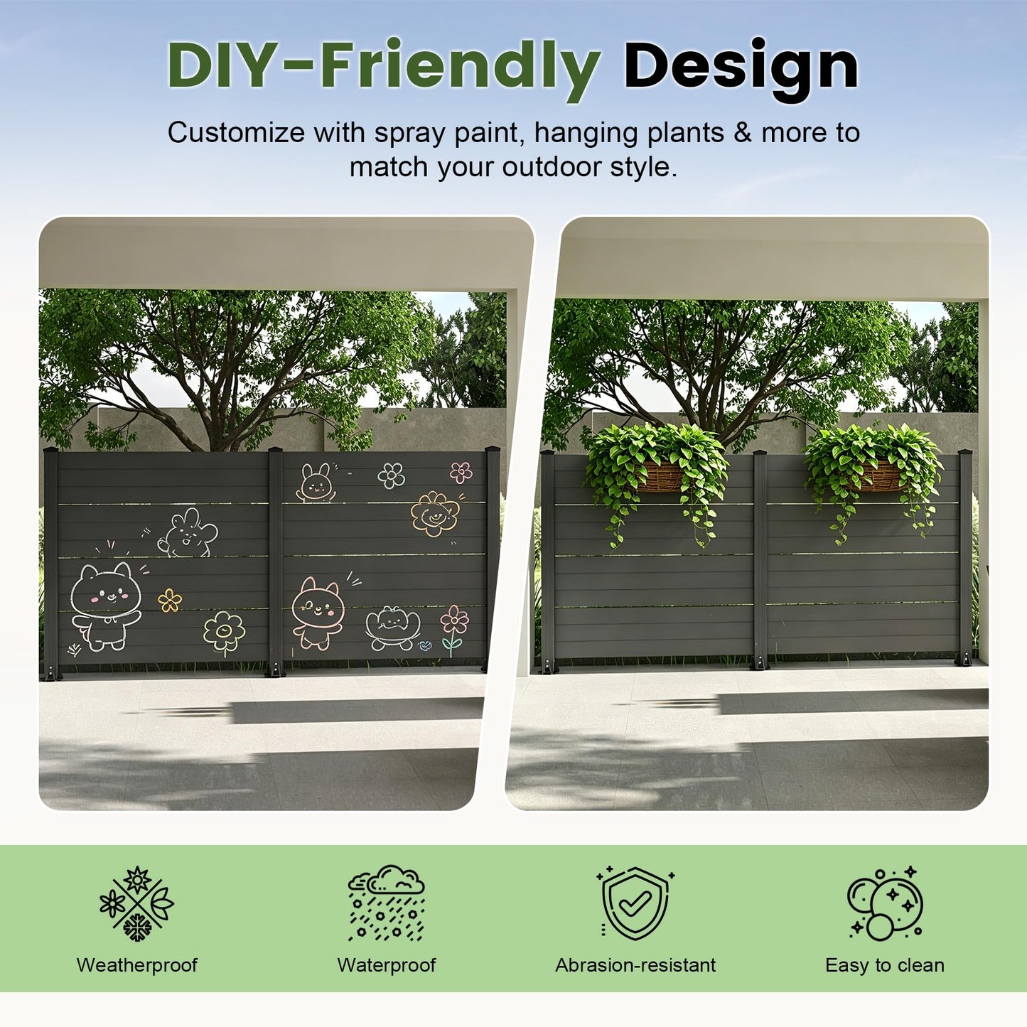 Heavy Duty Vinyl And Outdoor Privacy Screen
