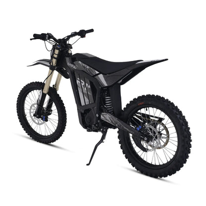 R1+ electric bicycle by EUNORAU E-BIKE US, black frame with gray graphics, knobby tires on Tampa Home & Garden Store