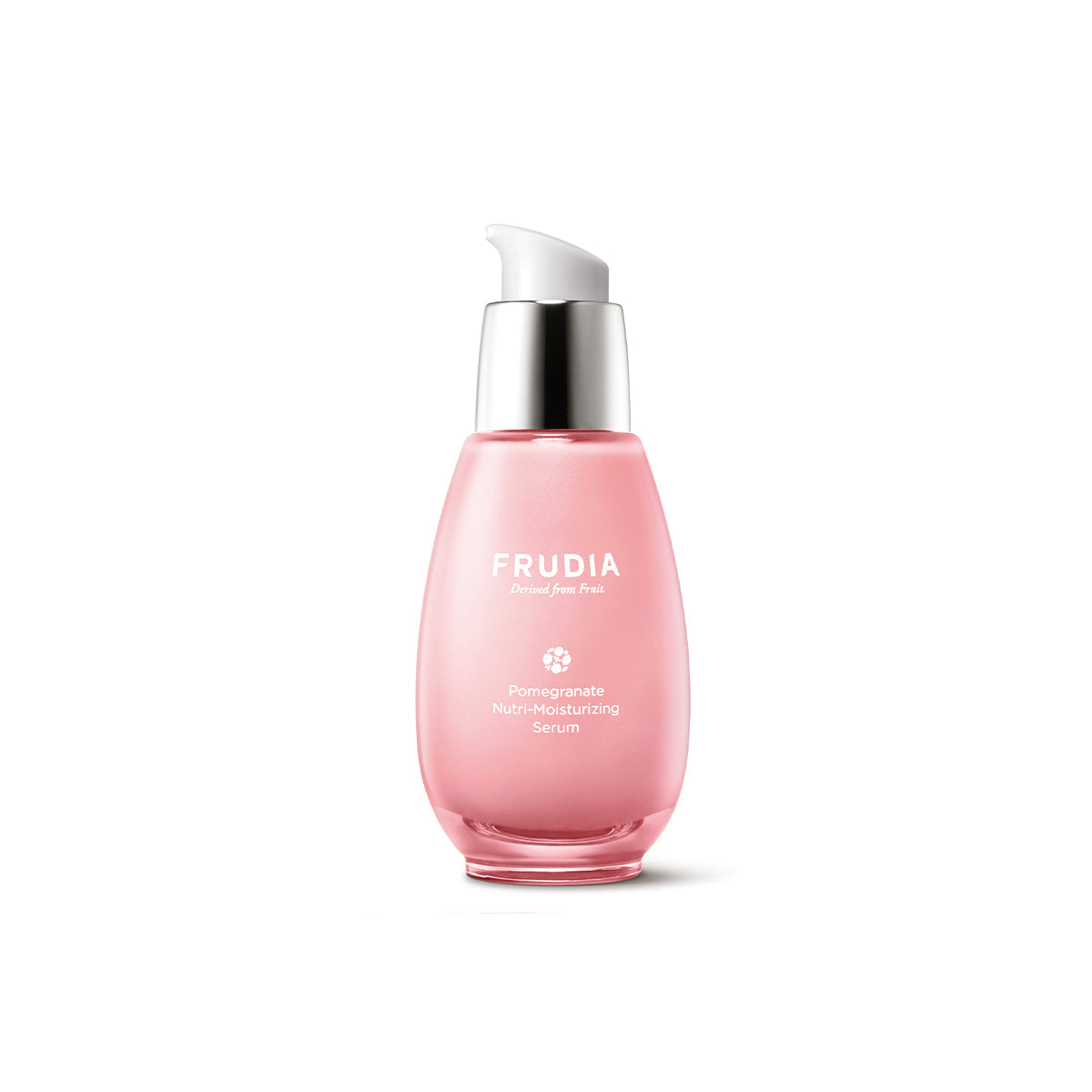 Frudia Pomegranate Nutri-Moisturizing Serum face serum pink glass bottle with pump 50g on Tampa Home & Garden Store