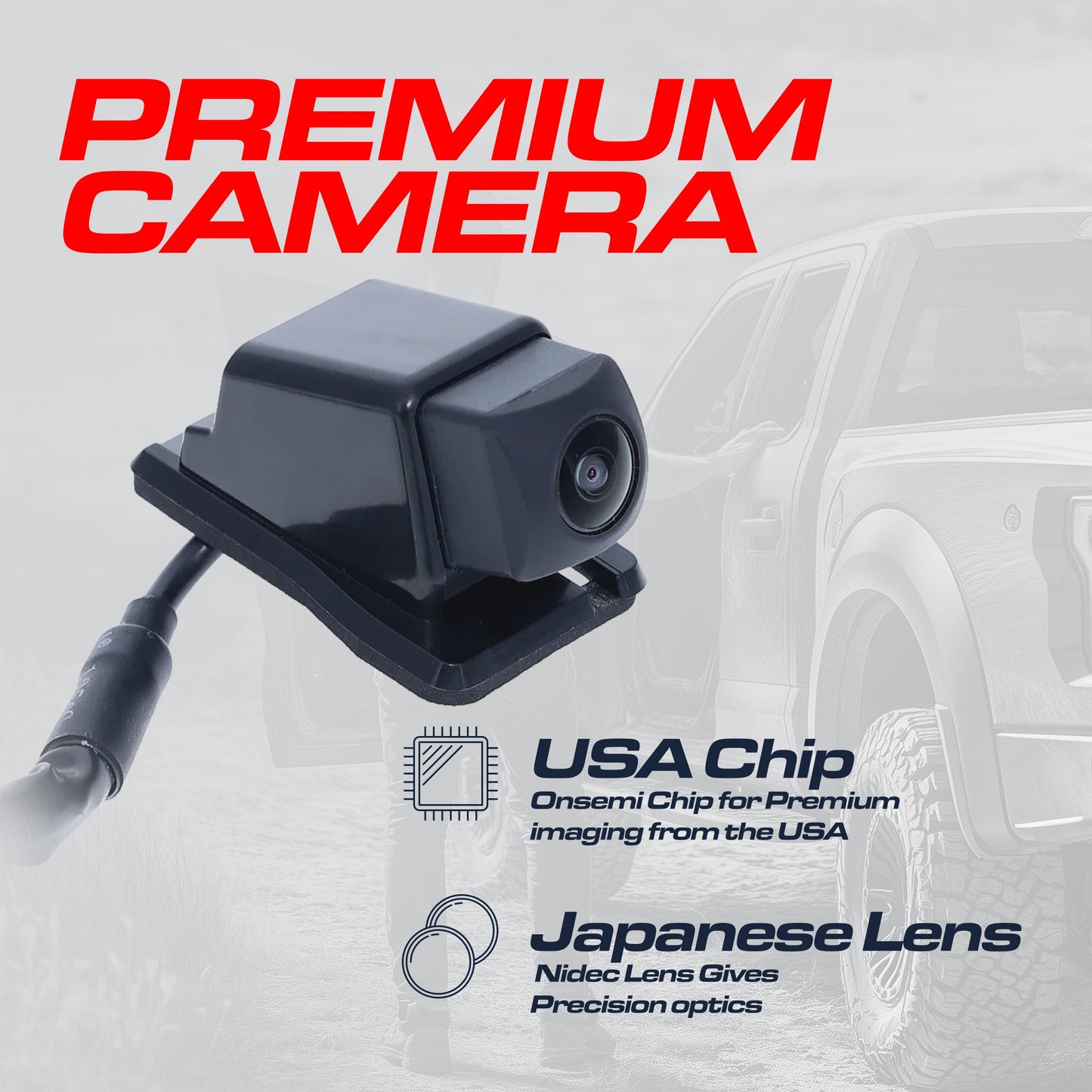 Acura RDX OEM backup camera by Master Tailgaters, part #39530-TX4-A01 black plastic housing on Tampa Home & Garden Store