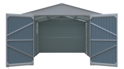 Outdoor 20x10 Ft Metal Shed and Garden Storage