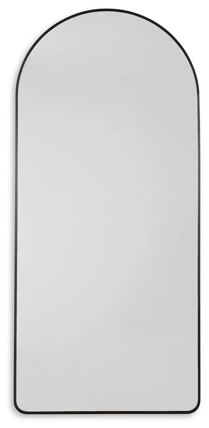 Sethall floor mirror black arched frame, tall full-length by Unique Piece Furniture on Tampa Home & Garden Store
