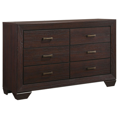 Oatfield Transitional Solid Wood Bedroom Set
